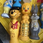 Vintage 1960s Soaky Hanna Barbera Colgate Figures Lot Of 15 Soap Bottles