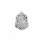 Saint Joseph With Christ Child Round Sterling Silver 0 8  Medal  18  Chain  U s 