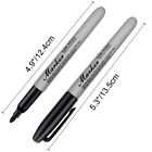 84 Packs Permanent Markers Bulk Black Fine Tip Permanent Markers Set Waterpro   
