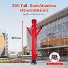 20ft Inflatable Advertising Air Wind Tube Wavy Man Dancer  no Blower 