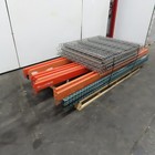 96  W X 94  H X 42  Deep Pallet Racking Complete Section W 4 Shelves   Decking