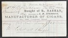 1873 To 1919 Cigar Company Billheads   Invoices - Great Vignettes
