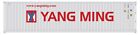 Kato 106-6212  new  N Gunderson Maxi-i Double Stack 5 Unit Well Car   Yang Ming