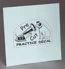 2 Pre Cut Singer For Toy Machine Water Slide Decal  Sewing Machine Restoration