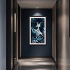 The Cat From The Wrong Side Of The Tracks   Midnight Paintings Framed Art Print