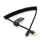 8k 2 1 Micro Hdmi To Full Hdmi Braided Coiled Cable For Atomos Ninja-v 4k Sync 