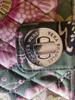 Vera Bradley Quilted Floral Zip-around Wallet Green Pink