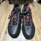 Adidas Web Boost Men   s Low Top Lace-up Athletic Sneakers Black red