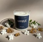 Scented  100 Soy Wax Candle Hand Poured Candle Jasmine Amber Woods  8 Oz Mergen
