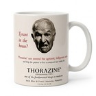 Retro 1950s Thorazine Medical Ad Mug - Psychiatrist Doctor Gag Gift Coffee   
