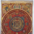 36  Tibetan Thangka Eight Auspicious Symbols Mandala Embroidery Wall Art