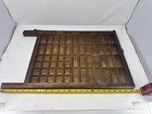 Antique Letterpress Wood Type Drawer Hamilton Helvetica Typography Shadow Box