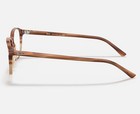 Ray Ban Rb5393 F 8108 53mm Light Brown Fade Adult Unisex Rx Eyeglasses Frame New