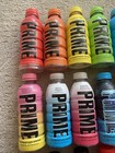 32 Empty Bottles Of Prime By Logan Paul And Ksi  Very Rare And Hard To Find 