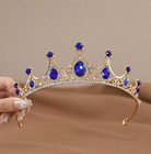 Children s Princess Crown Crystal Tiara Girls Accessories High-end Atmosphere