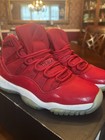 Nike Air Jordan 11 Retro Bg Gum Red black-white