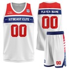 Basketball Uniform Customizable Jersey Team Sports Shorts Adults 1 To 24 Sets