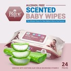 Med Pride Baby Wipes For Sensitive Skin Unscented  Aloe   Vitamin E  Bulk 1920ct
