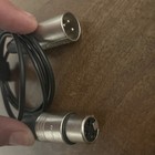 2ft Male To Female Xlr Neutrik 3-pin Mic Cable