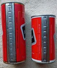2 Different Vintage Black Label Foreign Beer Cans U k  15 1 2 Oz - Canadian 12oz