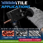 Brake Line Flaring Tool Kit 7-piece  3 16  1 4  Sae Double   Bubble Flare Tool 
