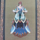 Scent Of Old  Roses Beaded Cross Stitch Chart Pattern Mirabilia Designs