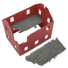 Bmc Ww2 Bombed French Farm House Plastic Army Men Playset 1 32 Scale Accessory