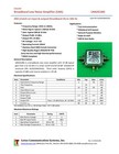Broadband Low Noise Amplifier 1 4db Nf 2g 18ghz 20db Gain 13dbm P1db Sma