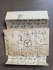 Palestine Cover Envelope With Letter From Us To Jerusalem Rabbi Judaica 1931