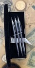 3 Vintage Centennial Pen Pencil Works Combination Set In Case