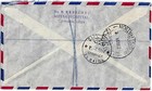 Libya 1959 Uk El Baiba To London Air Mail Registered Franked Kingdom Issues