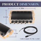 411850-1 5 Port Ethernet Switch For Humminbird As Eth 5pgl  Marine Network Hub