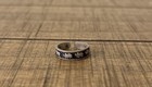 Vintage 925 Sterling Silver Adjustable Elephants Walking Band Toe Ring  Silver