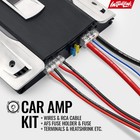 Install Link 4 Awg Gauge Car Amp Wiring Kit  For Car Audio  ofc 