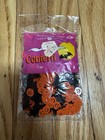 Lot 4 Vtg 80s Halloween Confetti Monster Spiders Pumpkins For Party Balloons Art