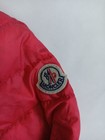 Moncler Takaroa Quilted Down Jacket Kids Red Hooded Size 4