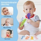 8 Pack Chew Baby Teething Toys For 0-12 Months  Freezable 8 Pack  Multicolor