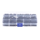 250pcs Plastic Nylon M2 M3 Hex Column Standoff Spacer Screw Nut Assortment Kit