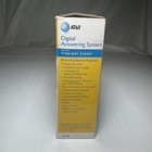 At t Black Digital Answering Machine System W  Time day Stamp 19 Min Works