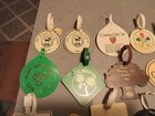 Vintage Golf Bag Tag Lot X39 - Historic Courses Pebble St  Andrews Hawaii 