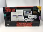 Snes Nintendo Super Nes Console Set Complete In The Box W  Super Mario World