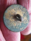 Detecting Finds 20mmm Anchor Military Button Gold Gild Super Gilded