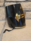 Helmet Brass Design Templar Knight Helmet Medieval Crusader Black Finish