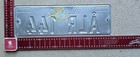 Aland Islands License Plate   land Number Plate 4 College -- Finland Autonomous