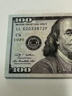 Hollywood Grade Prop Replica Money 10k Qty 100 For Movie Purposes Prank Copy