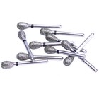 Azdent 100pcs Dental Super Coarse Diamond Fg Burs For High Speed Handpiece