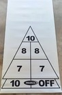 Vintage Halex Outdoor Shuffleboard Game 15   Vinyl Mat Complete With Box   Bag