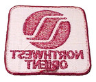 Northwest Orient Airlines Vintage 1980 s Uniform Patch  Free Shipping   