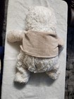 Disney Store White Fuzzy Winnie The Pooh Bear Plush Stuffed Animal