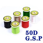 Fly Tying Thread 6 Colors 50d Gsp High Tensile 12 0 Materials Kit Part
